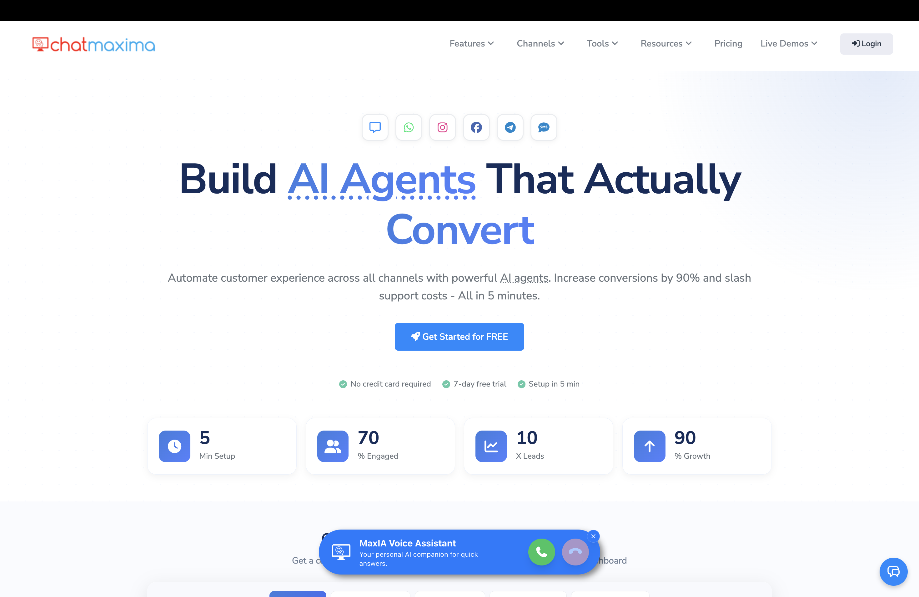 ChatMaxima and chatbot support